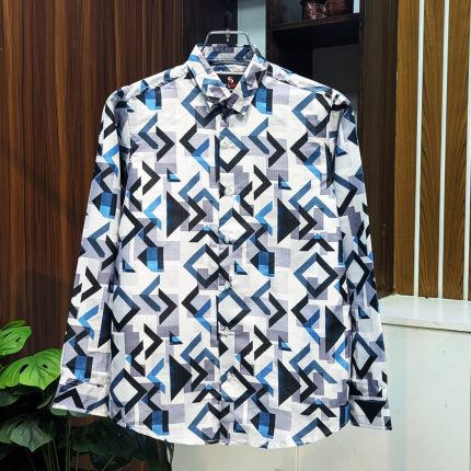 Premium Stylish China Floral Printed Men's Shirt