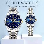 BINBOND Top Brand Luxury Fashion Couple Watches 30M Week Date Clock Sport Quartz - Image 2