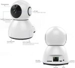 CCTV Camera V380 Pro HD 1080P WiFi 360° Viewing Area Security Camera