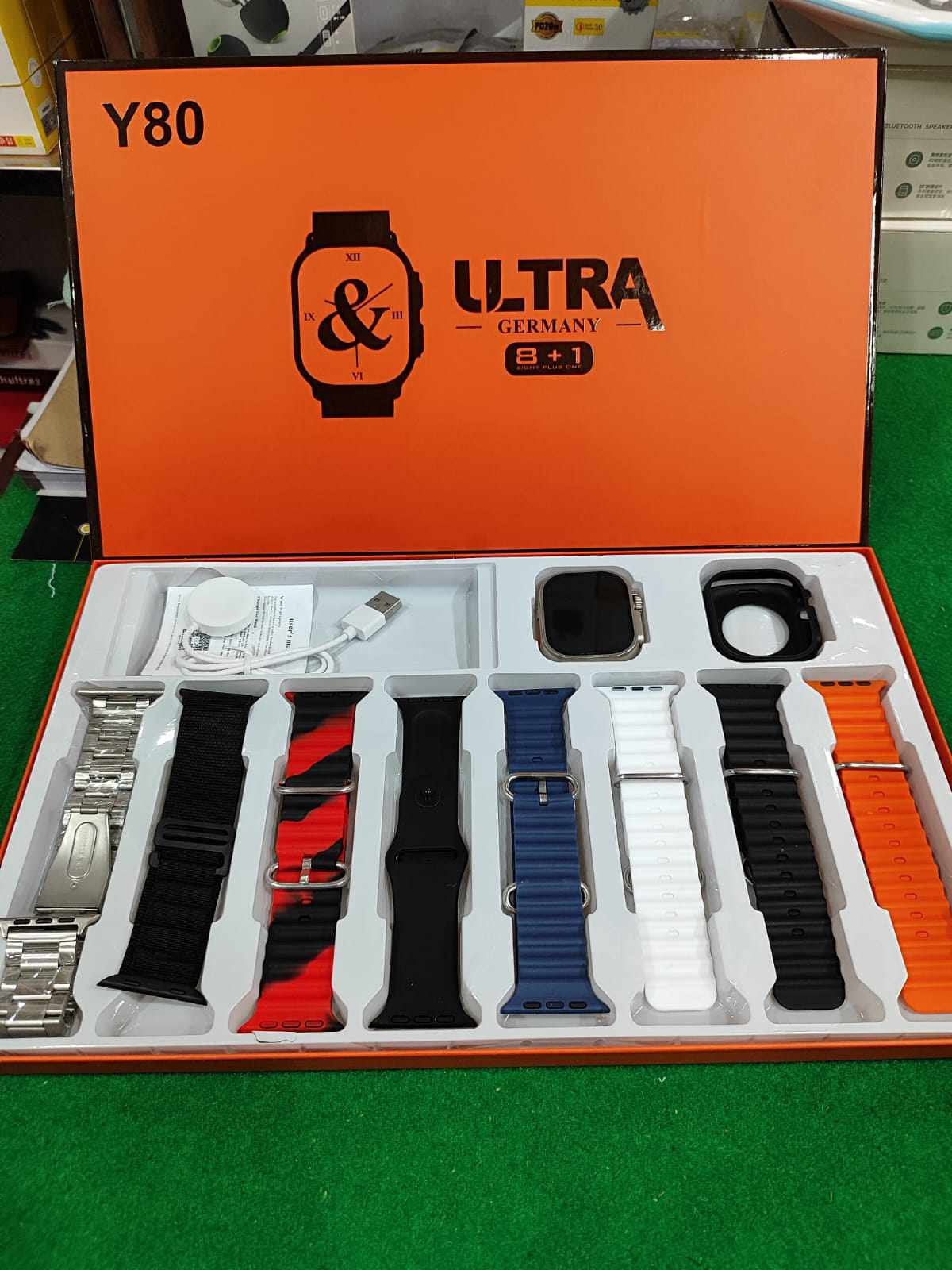 2026/04/1000183111.jpg Y80 Ultra Smartwatch With 8 Strap - Image 1
