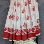 Festive Special Premium Half-Silk Print Saree Combo - Image 3
