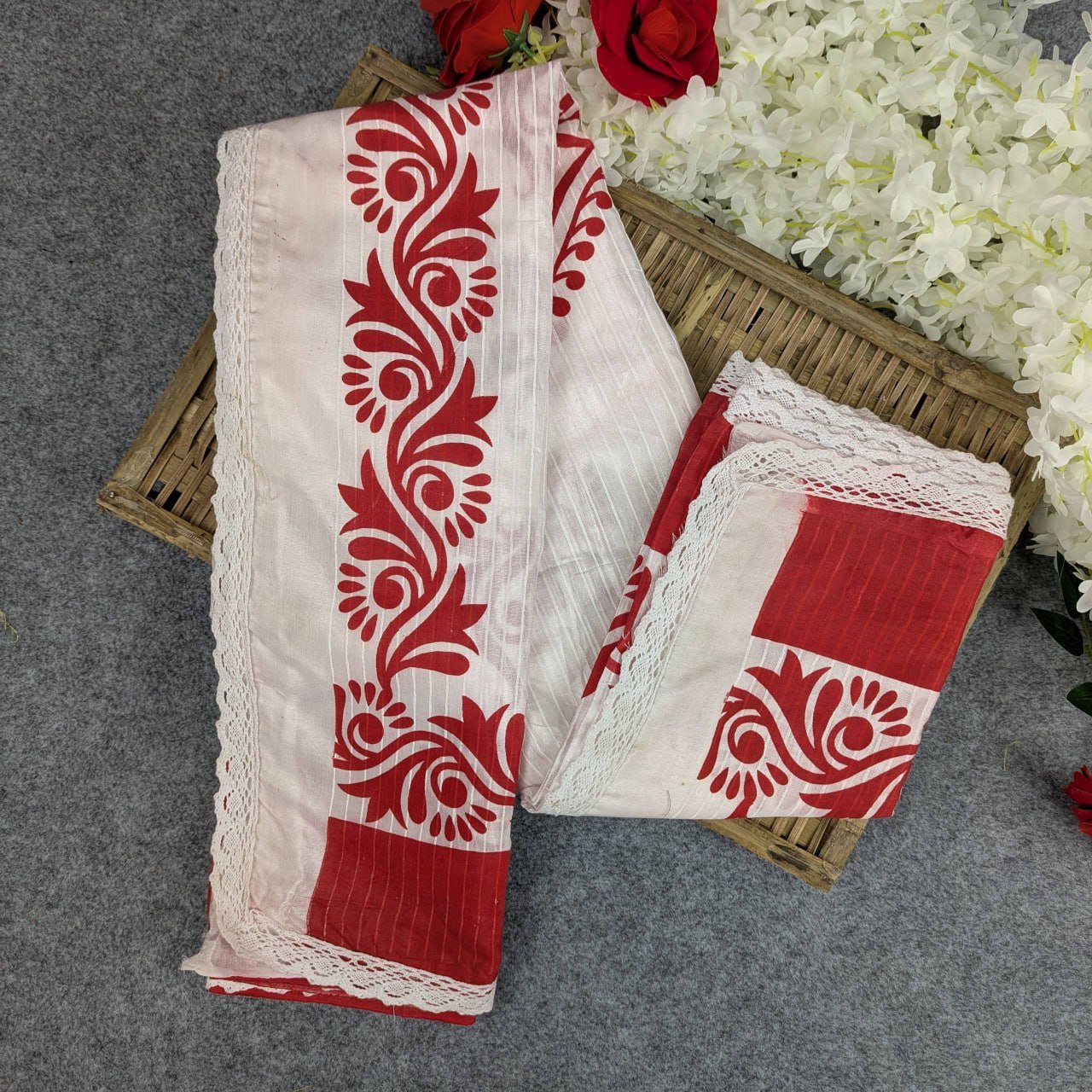 2026/04/1000183139.jpg Festive Special Premium Half-Silk Print Saree Combo - Image 1