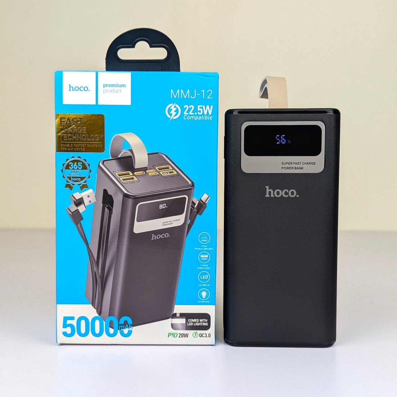 2026/04/1000183903.jpg Hoco MMJ‑12 50000mAh 22.5W Fast Charging Power Bank - Image 1