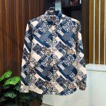 Premium Stylish China Floral Printed Men's Shirt - Image 2