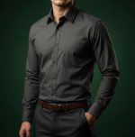 Premium Formal Full Sleeve Solid Shirt - 3 pcs - Image 4