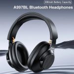 Awei A997BL Wireless Stereo Headphone-Black - Image 3
